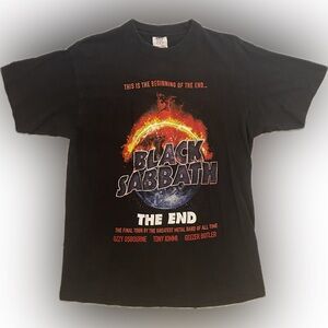 Black Sabbath T-shirt, size L, color black